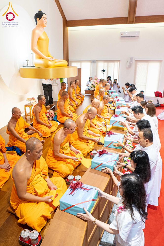 ภาพ No.345289:วันเสาร์ที่ 22 สิงหาคม พ.ศ.2569 พิธีฉลองอาคารสมปรารถนา  ณ วัดกลางธนรินทร์ ต.บ้านแป้ง อ.พรหมบุรี จ.สิงห์บุรี