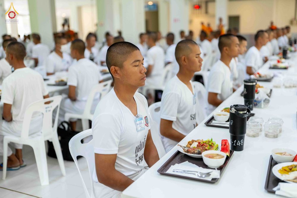 ภาพ No.340551:วันที่ 24-25 กรกฎาคม พ.ศ. 2569 โครงการพัฒนาคุณธรรม จริยธรรม สำหรับนักเรียนนายสิบตำรวจ (นสต.) รุ่นที่ 17 ศูนย์ฝึกอบรมตำรวจภูธรภาค 1 ได้จัดกิจกรรม WalkRally สวดมนต์นั่งสมาธิ และฟังธรรมจากพระอาจารย์ ณ ศูนย์ปฏิบัติธรรมเวิล์ดพีช วัลเล่ย์ (World Peace Valley) 
