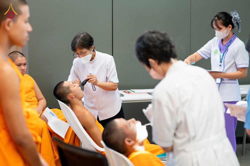ภาพ No.342622:วันที่ 8 สิงหาคม พ.ศ. 2569  ตรวจสุขภาพประจำปีสามเณร ณ วัดพระธรรมกาย ปทุมธานี
