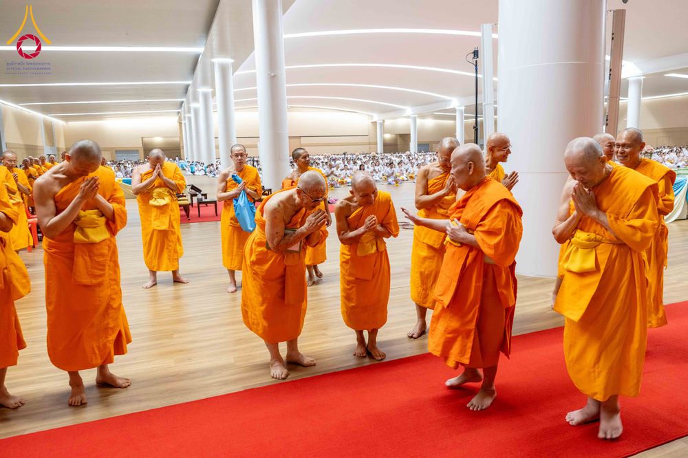 ภาพ No.310621:วันอาทิตย์ที่ 22 กุมภาพันธ์ พ.ศ. 2569 พิธีมุทิตาสักการะในโอกาสอายุวัฒนะมงคล 80 ปี พระพรหมวชิรปัญญาจารย์ (ทองดี สุรเตโช ป.ธ.9) ณ ห้องแก้วสารพัดนึก 2 วัดพระธรรมกาย จ.ปทุมธานี