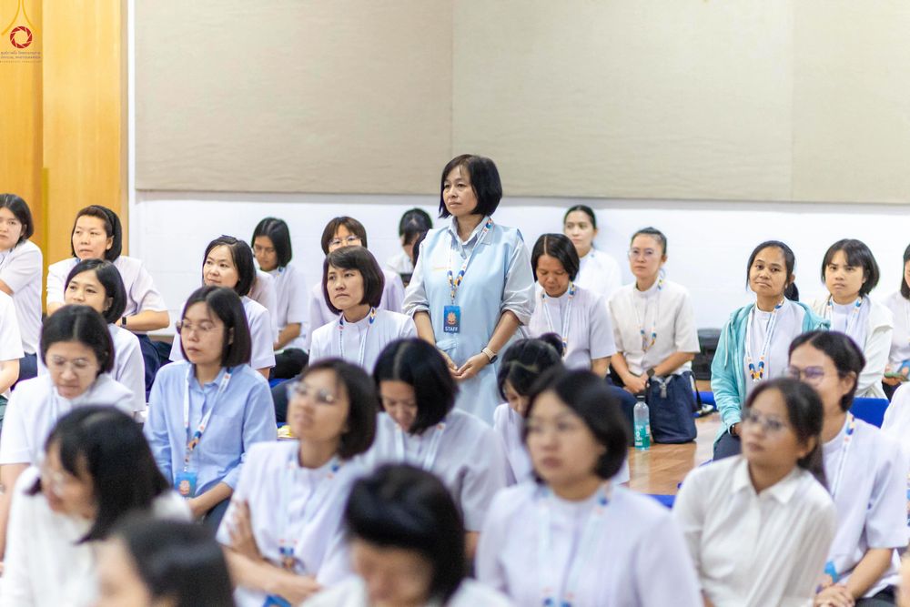 ภาพ No.319995:วันที่ 6 เมษายน พ.ศ.2569 ทีมจัดภัตตาหารประชุมเตรียมงานถวายมหาสังฆทาน 40,000 กว่าวัดทั่วประเทศ บูชาธรรม 82 ปี หลวงพ่อธัมมชโย