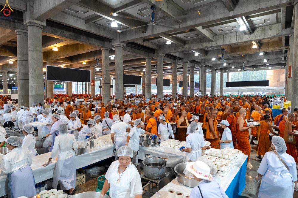 ภาพ No.326585:วันที่ 22 เมษายน พ.ศ.2569(วันคุ้มครองโลก) งานถวายมหาสังฆทาน 40,000 กว่าวัดทั่วประเทศ บรรยากาศความปลื้มตลอดทั้งวัน