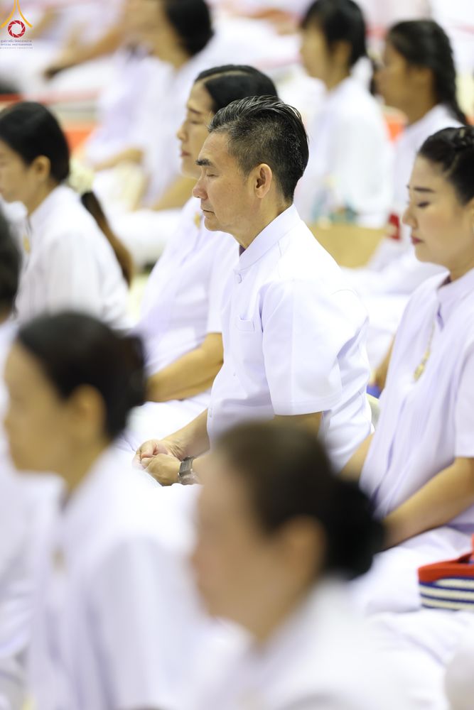 ภาพ No.337828:วันอาทิตย์ต้นเดือน 5 กรกฎาคม พ.ศ.2569 พิธีบูชาข้าวพระ ณ สภาธรรมกายสากล วัดพระธรรมกาย