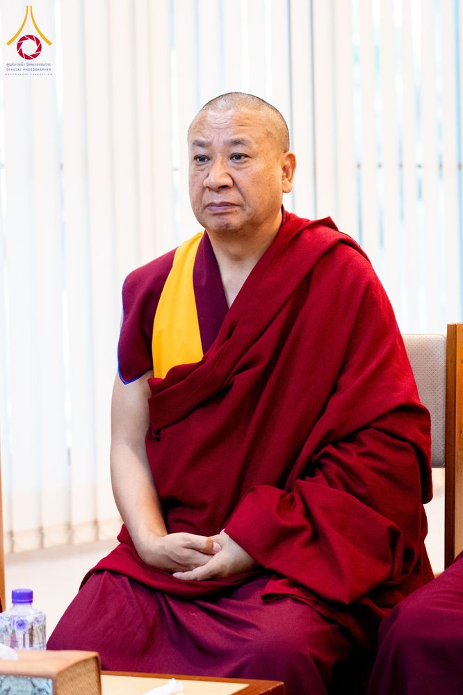 ภาพ No.317548:วันอังคารที่ 24 มีนาคม พ.ศ.2569  หลวงพ่อทัตตชีโว รองเจ้าอาวาส วัดพระธรรมกาย ต้อนรับปฏิสันถารคณะลามะจากทิเบต