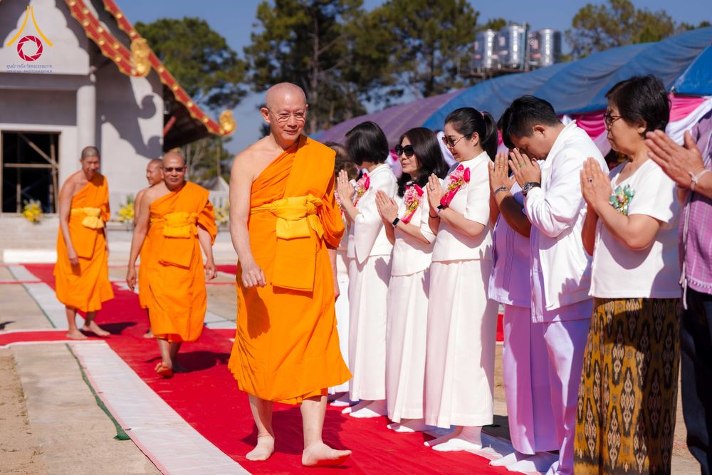 ภาพ No.309183:วันเสาร์ที่ 7 กุมภาพันธ์ พ.ศ.2569 พิธีบรรจุพระบรมสารีริกธาตุ ประดิษฐาน  ณ เจดีย์วัดทุ่งเจริญธรรม อ.อมก๋อย จ.เชียงใหม่