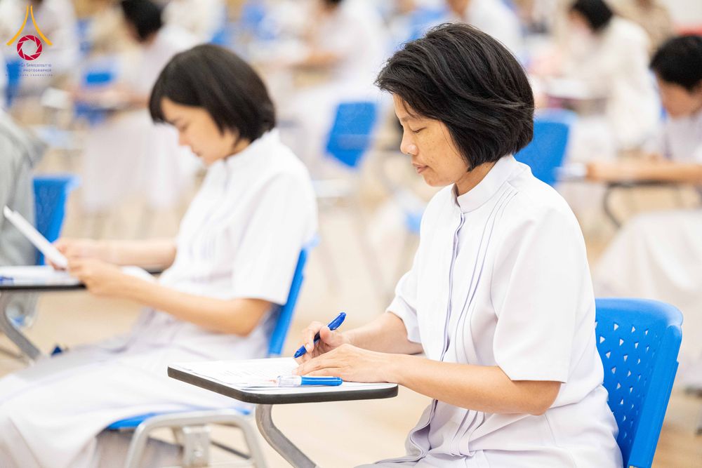 ภาพ No.309539:วันที่ 12 กุมภาพันธ์ พ.ศ. 2569 การสอบบาลีสนามหลวง ประจำปี 2569 ประโยค 1-2, ป.ธ.3/ ประโยค บ.ศ.1-2, บ.ศ.3 ณ สนามสอบประจำจังหวัดปทุมธานี แห่งที่ 2  วัดพระธรรมกาย อ.คลองหลวง จ.ปทุมธานี