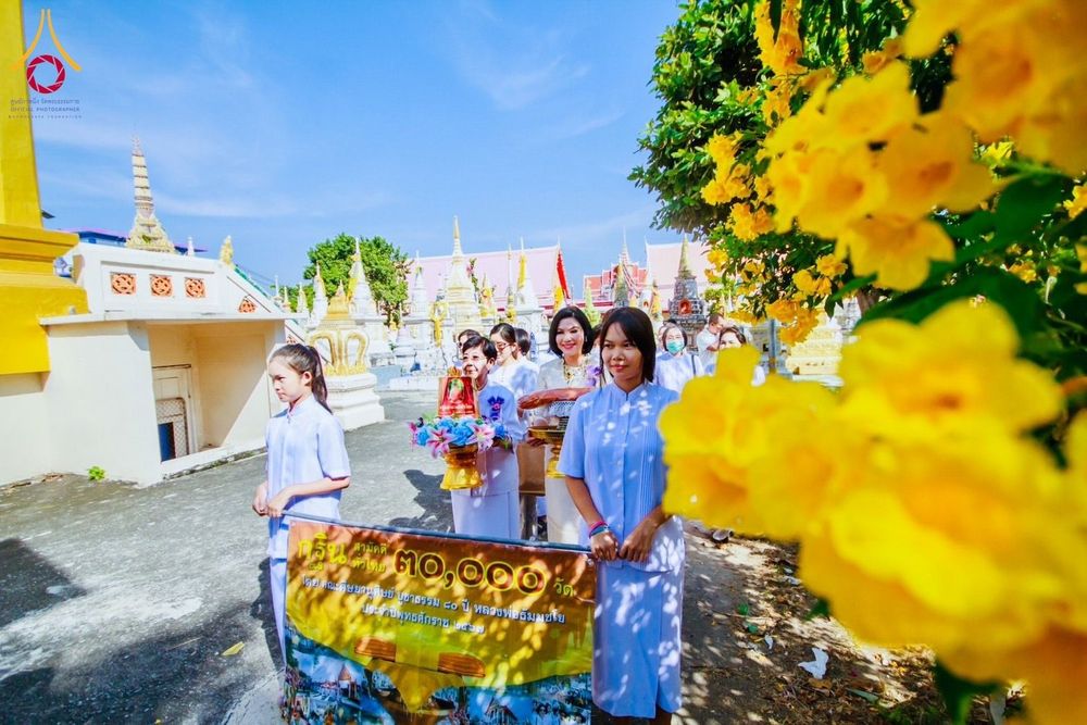 ภาพ No.178859:พิธีทอดกฐิน ณ วัดเจริญวราราม อ.บางบ่อ จ.สมุทรปราการ  ในโครงการกฐินสามัคคีทั่วไทย 30,000 วัด บูชาธรรม 80 ปี หลวงพ่อธัมมชโย โดยคณะศิษยานุศิษย์วัดพระธรรมกาย วันที่ 10 พฤศจิกายน พ.ศ. 2567