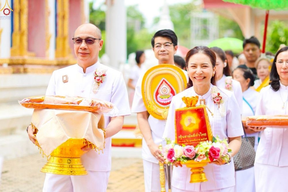 ภาพ No.269794:วันที่ 25 ตุลาคม พ.ศ. 2568 พิธีทอดกฐินสามัคคีทั่วไทย ณ วัดจุฬามุนี อ.โพธิ์ทอง จ.อ่างทอง โดยคณะศิษยานุศิษย์ บูชาธรรม 81 ปี หลวงพ่อธัมมชโย