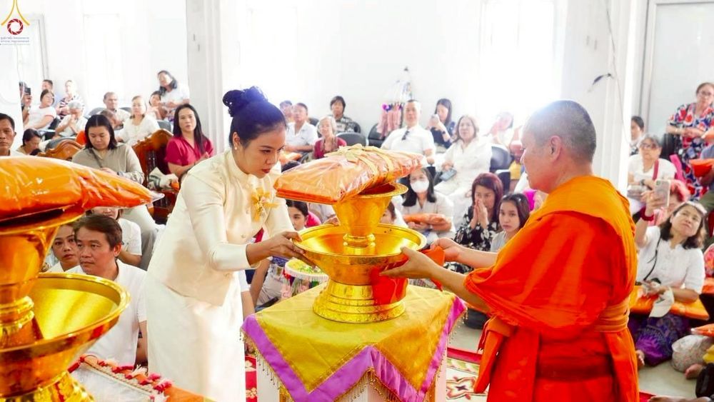 ภาพ No.278025:วันที่ 19 ตุลาคม พ.ศ. 2568 พิธีทอดกฐินสามัคคีทั่วไทย ณ วัดไทรม้าใต้ อ.เมือง จ.นนทบุรี โดยคณะศิษยานุศิษย์ บูชาธรรม 81 ปี หลวงพ่อธัมมชโย