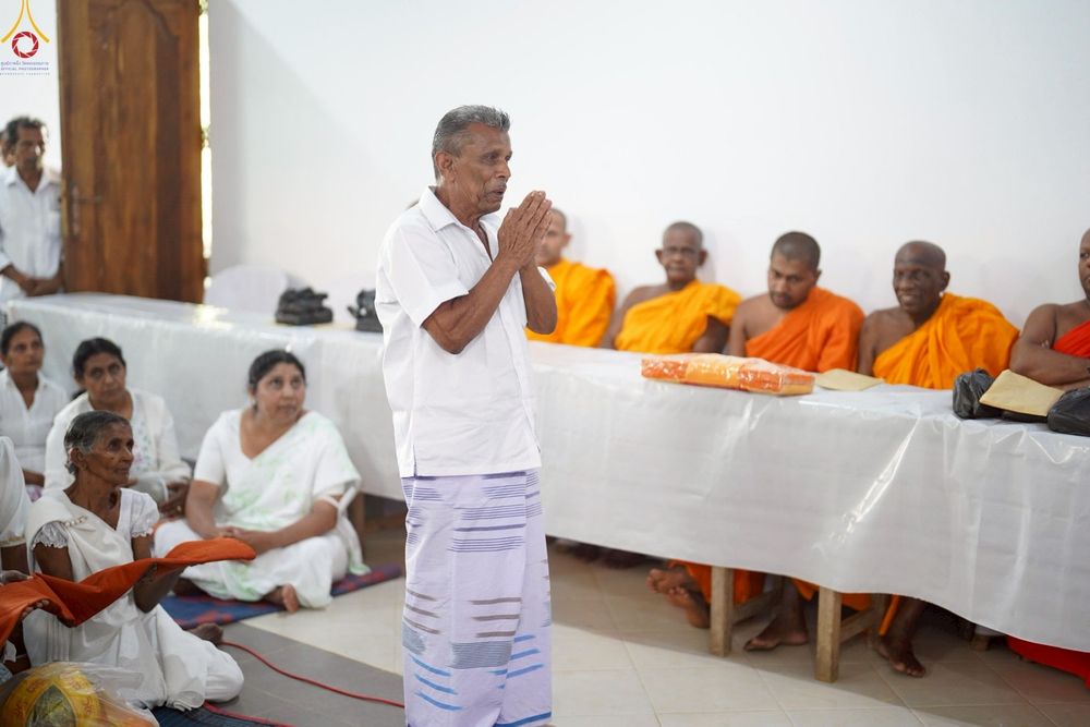 ภาพ No.264868:วันที่ 18 ตุลาคม พ.ศ. 2568 กฐินสมทบต่างประเทศ บูชาธรรม 81 ปี  หลวงพ่อธัมมชโย วัดพระธรรมกาย  ณ วัดกาลัลปิติยะ ปุราณะ วิหาร ประเทศศรีลังกา 