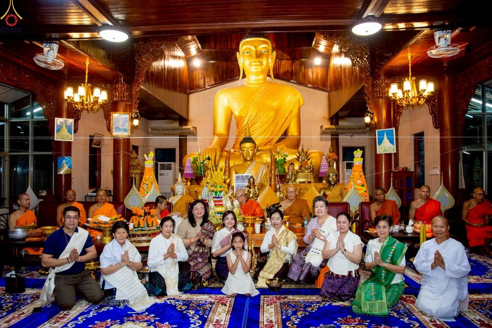 ภาพ No.271699:วันอาทิตย์ที่ 26 ตุลาคม พ.ศ. 2568 กฐินสมทบวัดต่างประเทศ โดยคณะศิษยานุศิษย์ บูชาธรรม 81 ปี  หลวงพ่อธัมมชโย ณ วัดสีอัมพอน นครเวียงจันทน์ สปป.ลาว