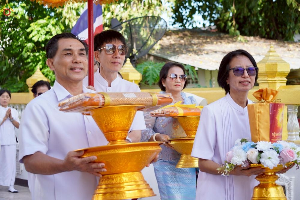 ภาพ No.267038:วันที่ 25 ตุลาคม พ.ศ. 2568 พิธีทอดกฐินสามัคคีทั่วไทย ณ วัดตราชู อำเภอพรหมบุรี จังหวัดสิงห์บุรี โดยคณะศิษยานุศิษย์ บูชาธรรม 81 ปี หลวงพ่อธัมมชโย