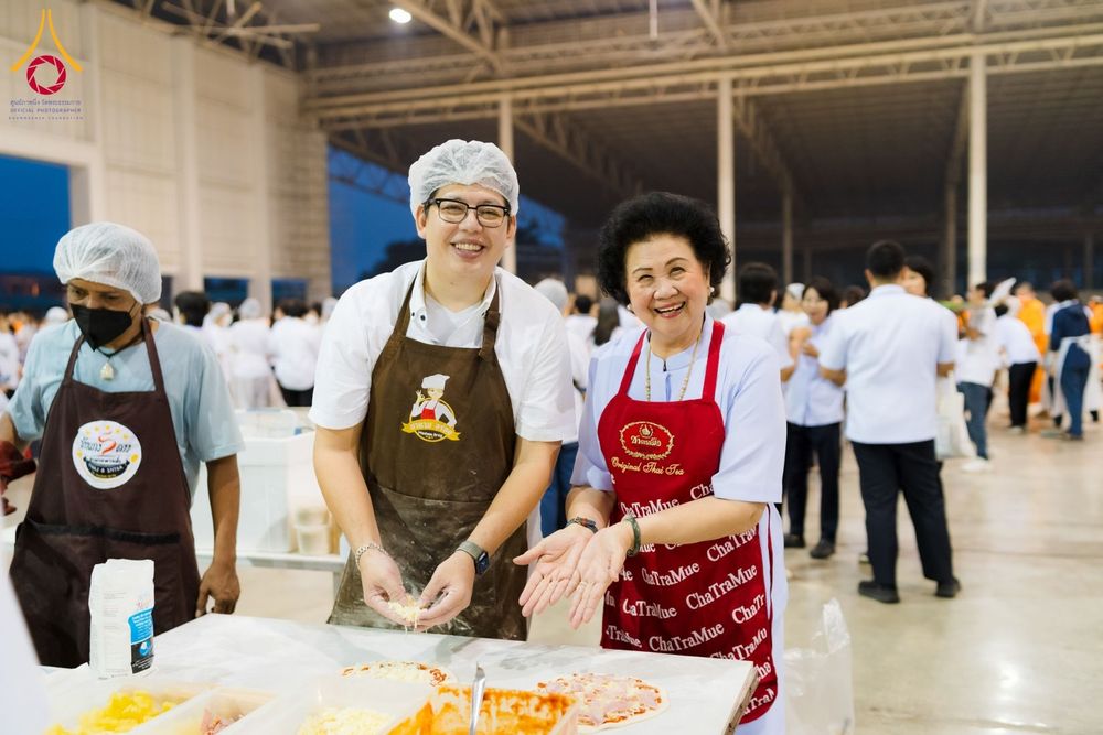 ภาพ No.121518:พิธีถวายภัตตาหารเป็นสังฆทาน แด่คณะพระธรรมยาตรา ปีที่ 12 วันที่ 31 มกราคม พ.ศ. 2567 ณ สภาธรรมกายสากล วัดพระธรรมกาย