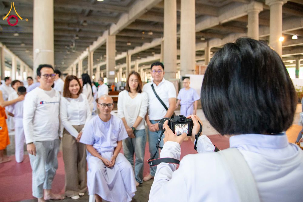 ภาพ No.293660:วันที่ 10 มกราคม พ.ศ. 2569 พิธีปลงผมธรรมทายาทบูชาธรรม 117  ปี คุณยายอาจารย์ฯ ณ วิหารคด วัดพระธรรมกาย ปทุมธานี