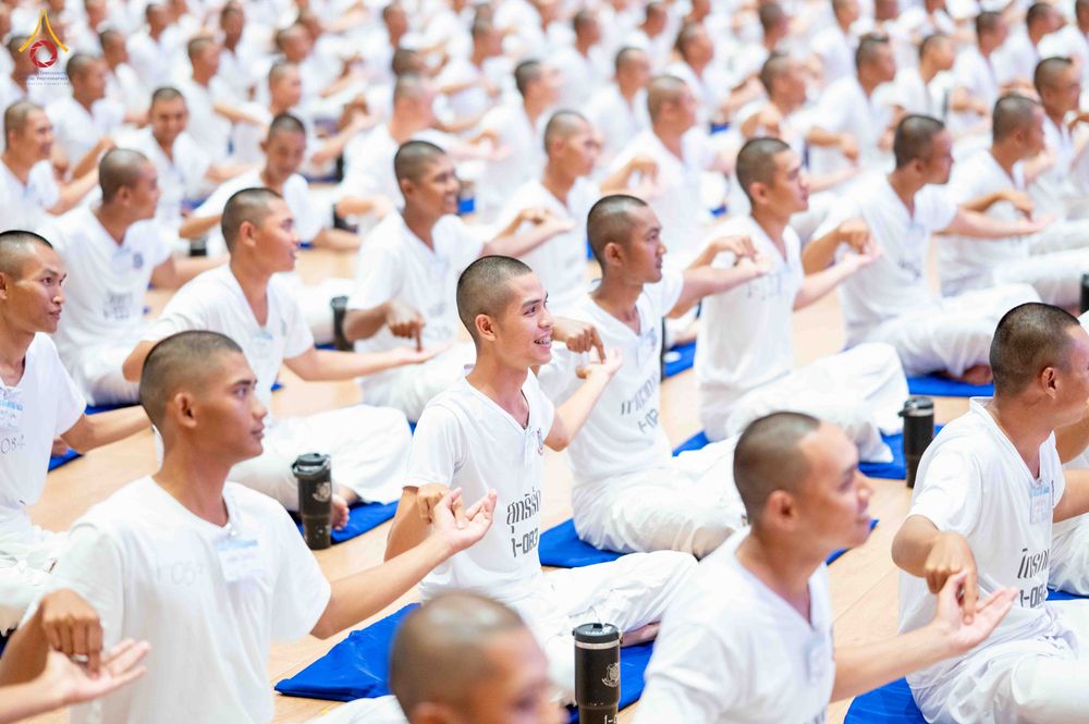 ภาพ No.340342:วันที่ 23 กรกฎาคม พ.ศ. 2569 พิธีเปิดโครงการพัฒนาคุณธรรม จริยธรรม สำหรับนักเรียนนายสิบตำรวจ (นสต.) รุ่นที่ 17 ศูนย์ฝึกอบรมตำรวจภูธรภาค 1 ระหว่างวันที่ 23-27 กรกฏาคม 2569 ( 5 วัน 4 คืน) ณ ศูนย์ปฏิบัติธรรมเวิล์ดพีช วัลเล่ย์ (World Peace Valley) เขาใหญ่  ต.ห