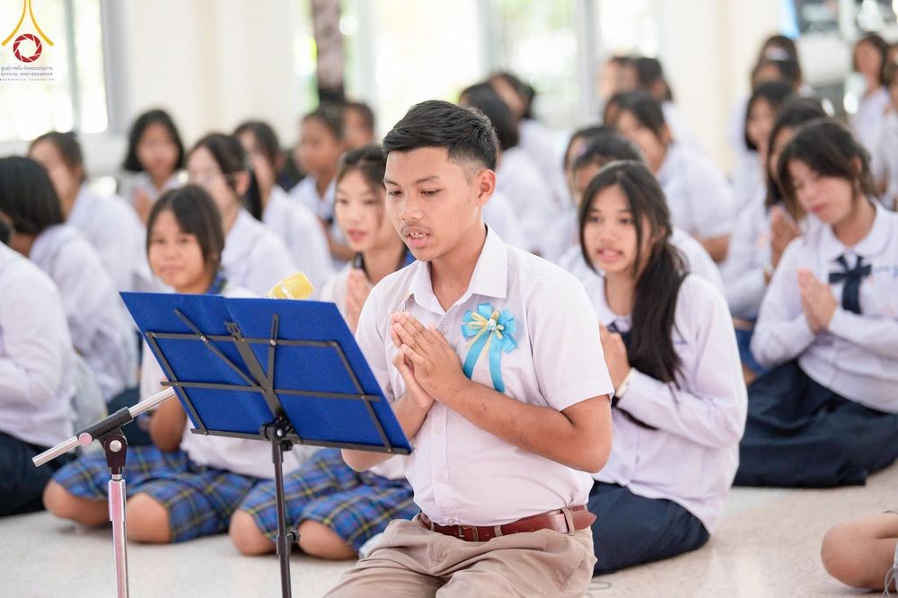 ภาพ No.187532:งานรวมพลังเด็กดี V-Star ผู้นำฟื้นฟูศีลธรรมโลก  ณ ธุดงคสถานร้อยเอ็ด อ.เชียงขวัญ จ.ร้อยเอ็ด วันจันทร์ที่ 16 ธันวาคม พ.ศ. 2567