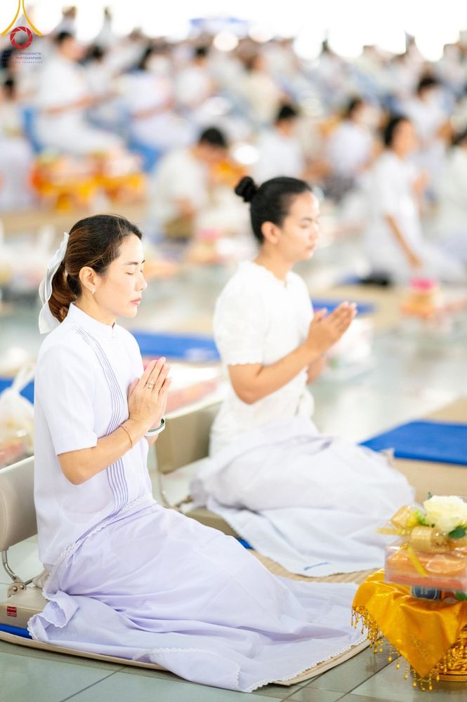 ภาพ No.153045:พิธีถวายภัตตาหารเมนูสวรรค์ ในพรรษาแห่งการเข้าถึงธรรม วันอังคารที่ 10 กันยายน พ.ศ. 2567 ครบรอบ 24 ปี วันละสังขาร คุณยายอาจารย์มหารัตนอุบาสิกาจันทร์ ขนนกยูง ณ หอฉันคุณยายอาจารย์ฯ วัดพระธรรมกาย