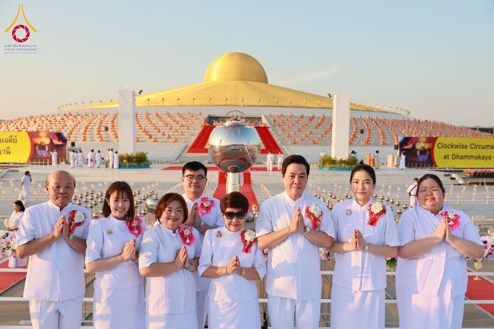ภาพ No.312018:วันอังคารที่ 3 มีนาคม พ.ศ.2569 พิธีเวียนประทักษิณและจุดมาฆประทีป ณ ลานธรรมพระมหาธรรมกายเจดีย์ วัดพระธรรมกาย