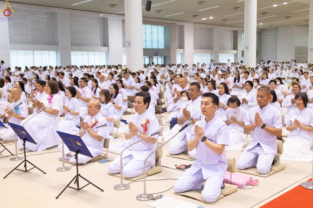 ภาพ No.311728:วันอังคารที่ 3 มีนาคม พ.ศ.2569 ปฏิบัติธรรมภาคสายวันมาฆบูชา พิธีถวายภัตตาหารเป็นสังฆทาน ณ สภาธรรมกายสากล วัดพระธรรมกาย