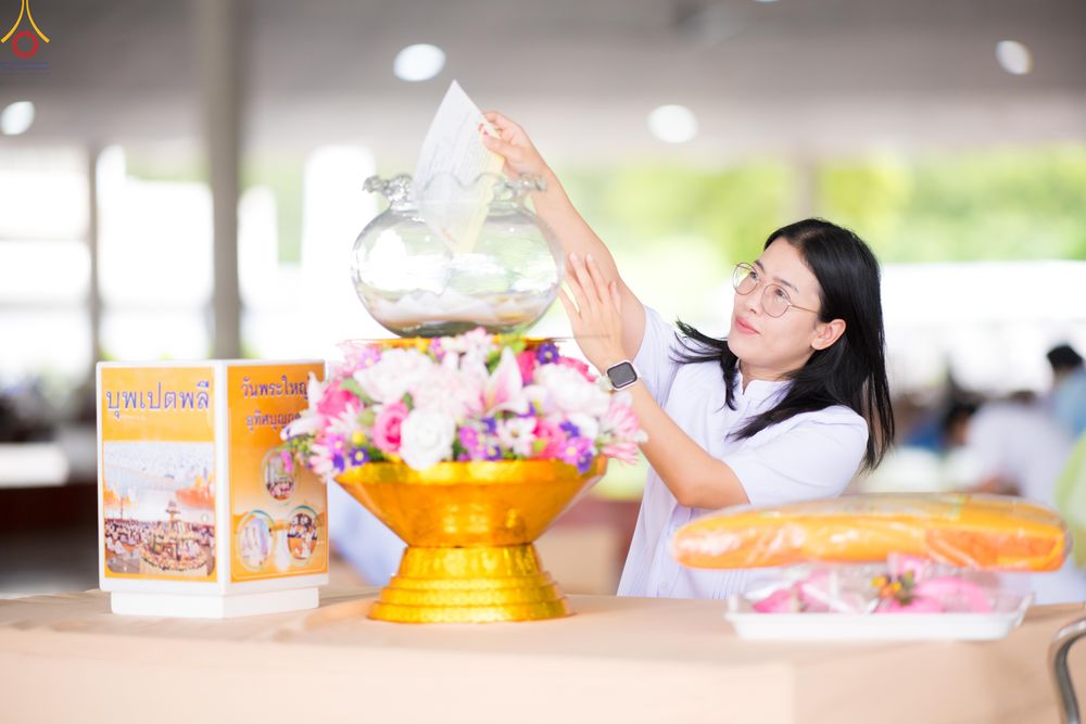 ภาพ No.343052:วันที่ 13 สิงหาคม พ.ศ.2569 พิธีบุพเปตพลี ครั้งที่ 186 ร่วมอุทิศส่วนกุศล แด่หมู่ญาติผู้ล่วงลับไปแล้ว และเป็นปัจจัยสนับสนุน การเผยแผ่พระพุทธศาสนา ณ หอฉันคุณยายอาจารย์ วัดพระธรรมกาย