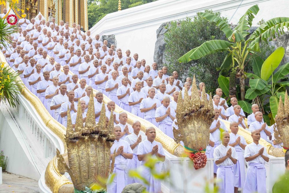 ภาพ No.349516:วันอังคารที่ 15 กันยายน พ.ศ.2569  พิธีขอขมา รับบาตร ผ้าไตร และบรรพชา "โครงการบรรพชาและพัฒนาศีลธรรม นักเรียนนายสิบตำรวจรุ่นที่ 16“ ศูนย์ฝึกอบรมตำรวจภูธร ภาค 1 ณ วัดพระพุทธบาท ราชวรมหาวิหาร  จ.สระบุรี