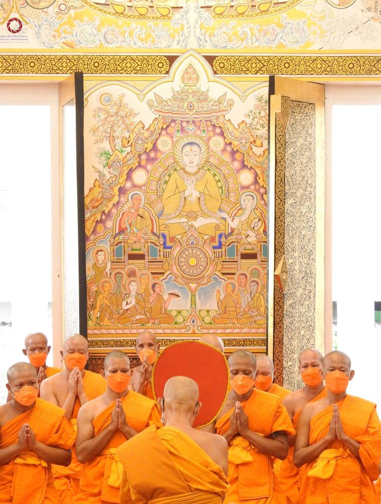 ภาพ No.67328:พิธีอุปสมบทวัดแหลม อ.เมือง จ.สมุทรปราการ รับบุญจัดงานโดย สำนักต่างประเทศ เมื่อวันที่ 9 ธันวาคม พ.ศ. 2565