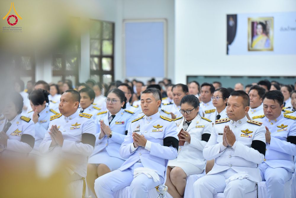 ภาพ No.280642:วันศุกร์ที่ 12 ธันวาคม พ.ศ.2568 พิธีบำเพ็ญกุศลปัญญาสมวาร (50 วัน) อุทิศถวายพระราชกุศลแด่ “พระพันปีหลวง” ณ วัดพระธรรมกาย