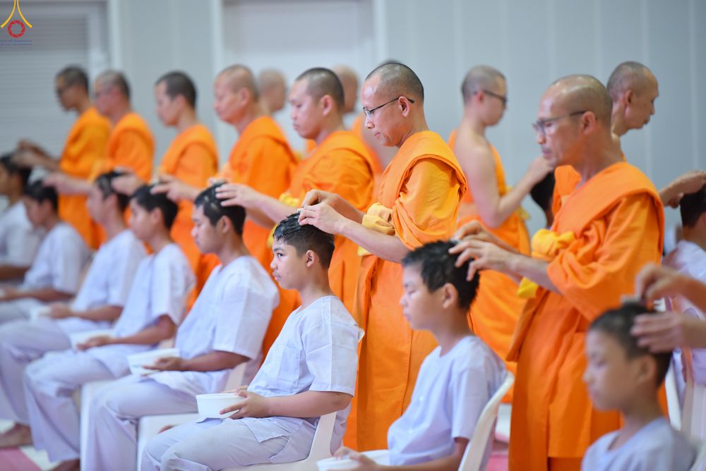 ภาพ No.316853:วันเสาร์ที่ 28 มีนาคม พ.ศ.2569 พิธีปลงผมนาคธรรมทายาท โครงการสามเณรยุวธรรมทายาท รุ่นที่ 34 โครงการสามเณรมัชฌิมธรรมทายาท รุ่นที่ 30 ณ มหารัตนวิหารคด 13 วัดพระธรรมกาย