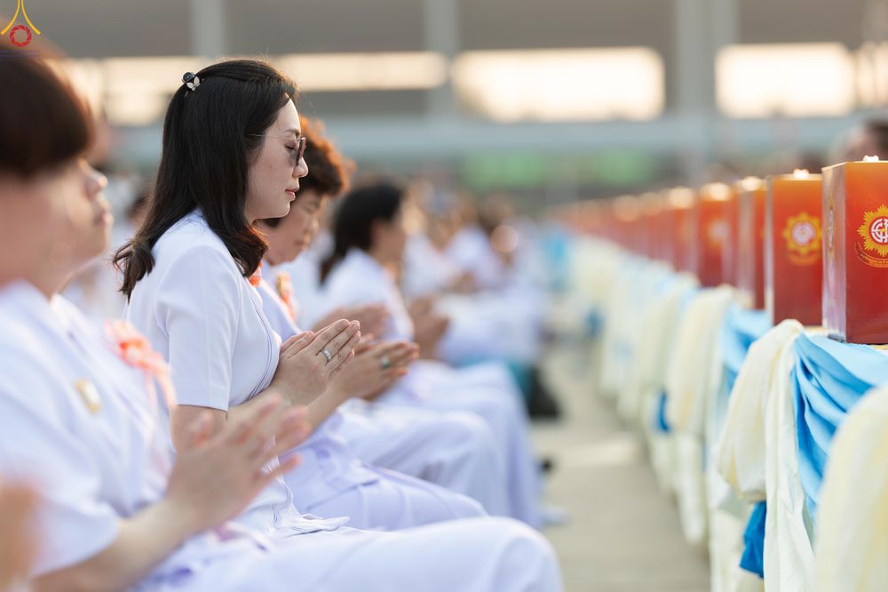 ภาพ No.324041:วันที่ 22 เมษายน พ.ศ.2569 (วันคุ้มครองโลก) พิธีถวายมหาสังฆทาน 40,000 กว่าวัดทั่วประเทศ ณ ลานธรรม พระมหาธรรมกายเจดีย์ วัดพระธรรมกาย