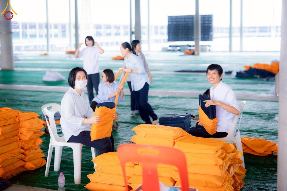 ภาพ No.220593:วันที่ 22 - 25 เมษายน พ.ศ. 2568 การต้อนรับพักค้างพระสังฆาธิการ และการเก็บงานพักค้าง เพื่องานวันคุ้มครองโลก ณ วัดพระธรรมกาย