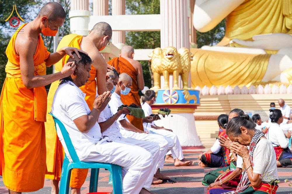 ภาพ No.75778:พิธีตัดปอยผม และ ปลงผมนาคธรรมทายาท ในโครงการบรรพชาสามเณรหมู่ครั้งที่ 3 วันที่ 9 กุมภาพันธ์ พ.ศ. 2566 ณ วัดเบงกาลี เมืองคากาจารี ประเทศบังกลาเทศ