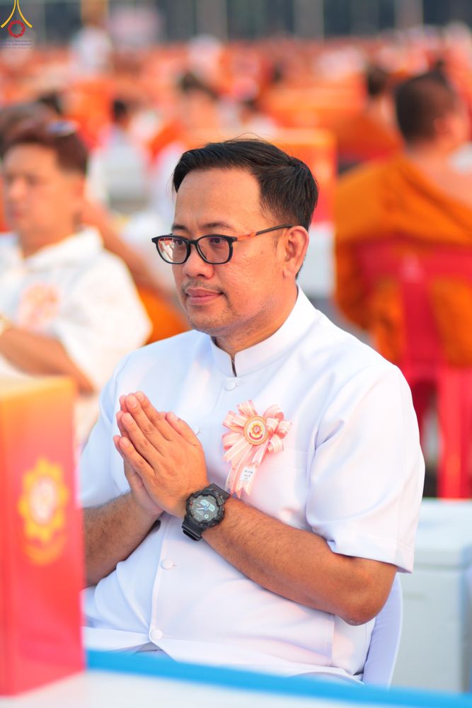 ภาพ No.324713:วันที่ 22 เมษายน พ.ศ.2569 (วันคุ้มครองโลก) บรรยากาศสาธุชน ในงานถวายมหาสังฆทาน 40,000 กว่าวัดทั่วประเทศ ณ ลานธรรม วัดพระธรรมกาย