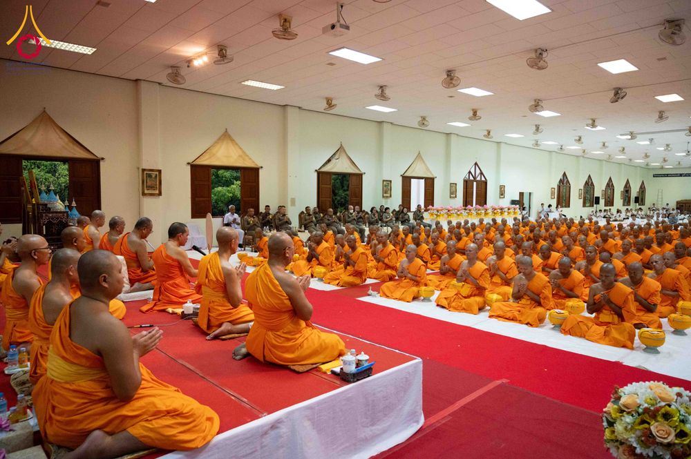 ภาพ No.349621:วันอังคารที่ 15 กันยายน พ.ศ.2569  พิธีขอขมา รับบาตร ผ้าไตร และบรรพชา "โครงการบรรพชาและพัฒนาศีลธรรม นักเรียนนายสิบตำรวจรุ่นที่ 16“ ศูนย์ฝึกอบรมตำรวจภูธร ภาค 1 ณ วัดพระพุทธบาท ราชวรมหาวิหาร  จ.สระบุรี