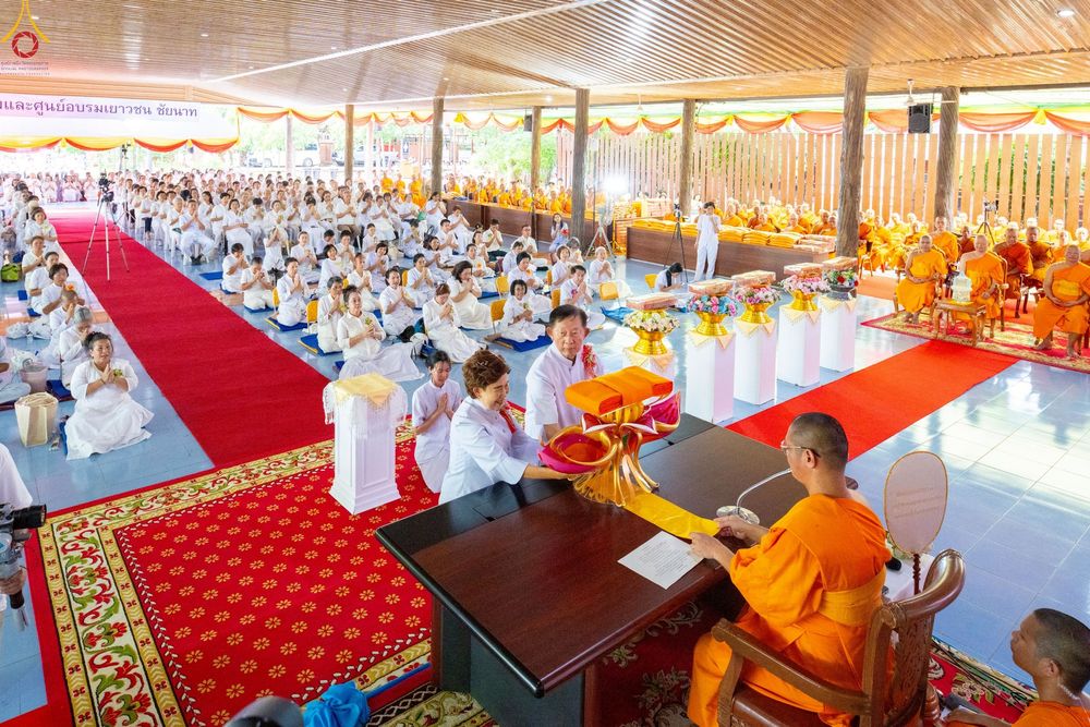 ภาพ No.255854:วันที่ 14 ตุลาคม พ.ศ. 2568 พิธีทอดกฐินสามัคคีทั่วไทย 30,000 วัด โดยคณะศิษยานุศิษย์ บูชาธรรม 81 ปี หลวงพ่อธัมมชโย ณ ศูนย์ปฏิบัติธรรมชัยนาท ต.ธรรมามูล อ.ชัยนาท จ.ชัยนาท