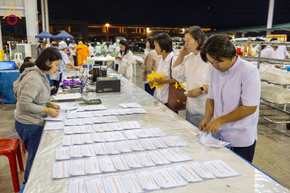 ภาพ No.279107:วันที่ 2 มกราคม พ.ศ.2569 พิธีถวายภัตตาหารเป็นสังฆทาน แด่พระธรรมยาตรา ณ วัดพระธรรมกาย ปทุมธานี ในโครงการธรรมยาตรา กตัญญูบูชา มหาปูชนียาจารย์ พระมงคลเทพมุนี(สด จนฺทสโร) พระผู้ปราบมาร อนุสรณ์สถาน 7 แห่ง ปีที่ 14