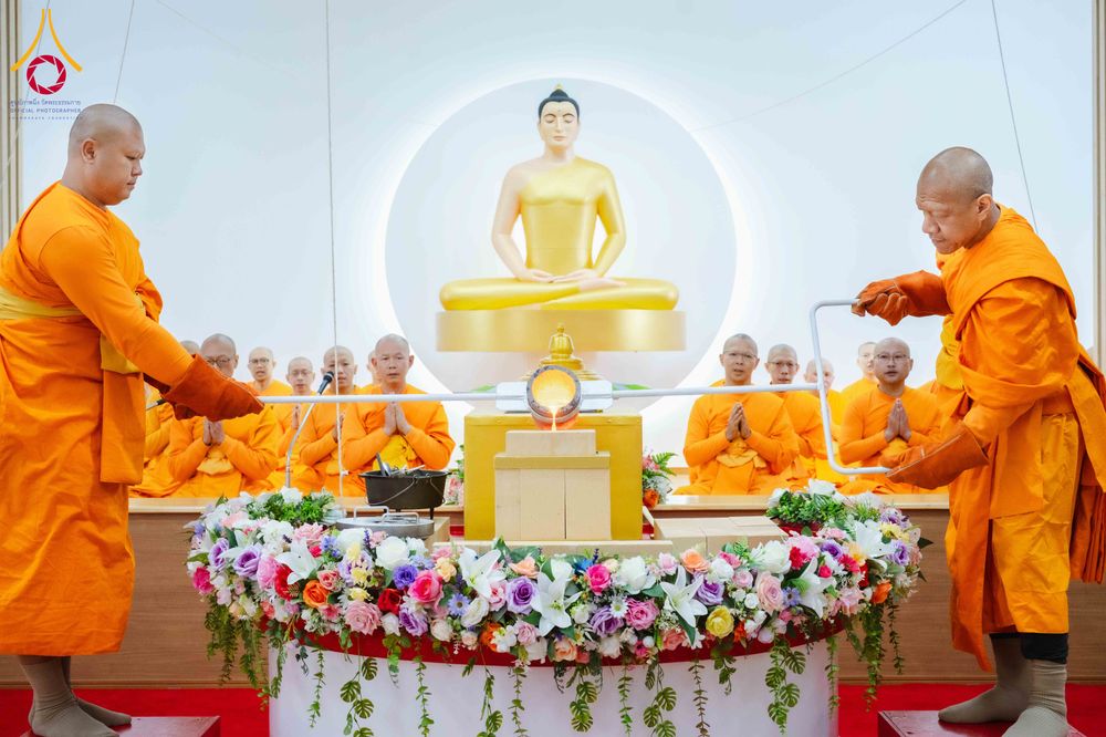 ภาพ No.316380:วันอาทิตย์ที่ 15 มีนาคม พ.ศ.2569 พิธีปฐมเริ่มหล่อองค์พระเจดีย์ เพื่อสร้างสันติภาพโลก บูชาธรรม ๘๒ ปี หลวงพ่อธัมมชโย  ณ วัดป่าธรรมกายนานาชาติโทชิหงิ ประเทศญี่ปุ่น