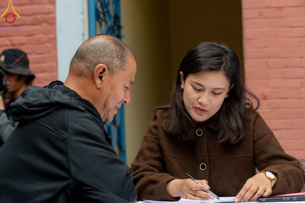 ภาพ No.313173:วันอังคารที่ 10 มีนาคม พ.ศ. 2569 ประมวลภาพบรรยากาศวันแรก โครงการบวชธรรมทายาท ประเทศเนปาล ณ วัดอเชศวร (Aksheswar Mahavihar )