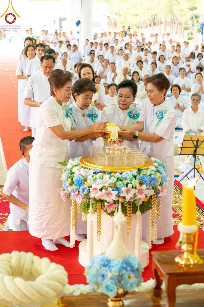 ภาพ No.310987:วันอาทิตย์ที่ 22 กุมภาพันธ์ พ.ศ. 2569 พิธีประดิษฐานพระประธาน “พระธรรมกาย” ณ ธุดงคสถานอำนาจเจริญ จังหวัดอำนาจเจริญ