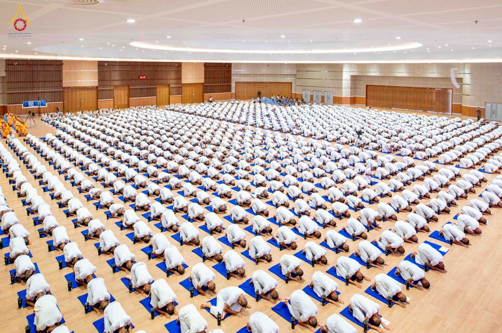 ภาพ No.340305:วันที่ 23 กรกฎาคม พ.ศ. 2569 พิธีเปิดโครงการพัฒนาคุณธรรม จริยธรรม สำหรับนักเรียนนายสิบตำรวจ (นสต.) รุ่นที่ 17 ศูนย์ฝึกอบรมตำรวจภูธรภาค 1 ระหว่างวันที่ 23-27 กรกฏาคม 2569 ( 5 วัน 4 คืน) ณ ศูนย์ปฏิบัติธรรมเวิล์ดพีช วัลเล่ย์ (World Peace Valley) เขาใหญ่  ต.ห