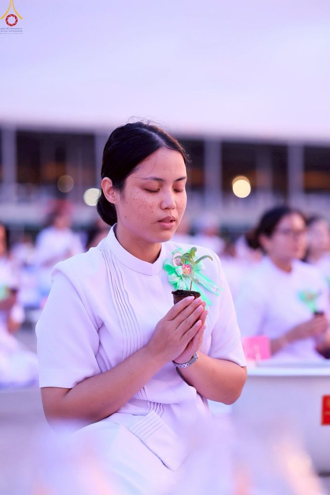 ภาพ No.252995:วันที่ 10 ตุลาคม พ.ศ. 2568 พิธีปลูกต้นทรัพย์บานชื่น ณ ลานธรรม วัดพระธรรมกาย