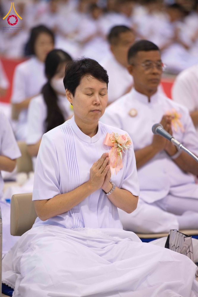 ภาพ No.318396:วันอาทิตย์ต้นเดือนที่ 5 เมษายน พ.ศ.2569 พิธีบูชาข้าวพระ ณ สภาธรรมกายสากล วัดพระธรรมกาย