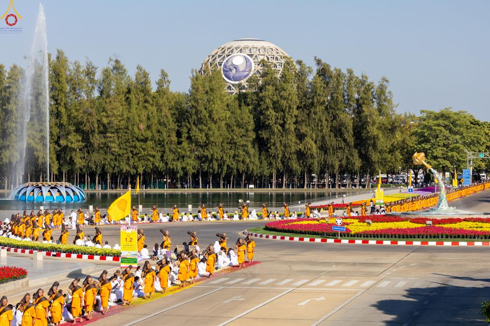 ภาพ No.286923:วันที่ 2 มกราคม พ.ศ.2569 พิธีต้อนรับพระธรรมยาตรา ครั้งที่ 1 (ภาพชุดที่ 2) ณ วัดพระธรรมกาย (วิหารหลวงปู่ - พระมหาธรรมกายเจดีย์)