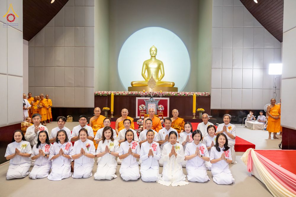 ภาพ No.332387:วันเสาร์ที่ 6 มิถุนายน พ.ศ.2569 พิธีต้อนรับสัญญาบัตร พัดยศ พระราชภาวนาวชิรวิเทศ วิ. ณ อุโบสถพระไตรปิฏก วัดพระธรรมกาย
