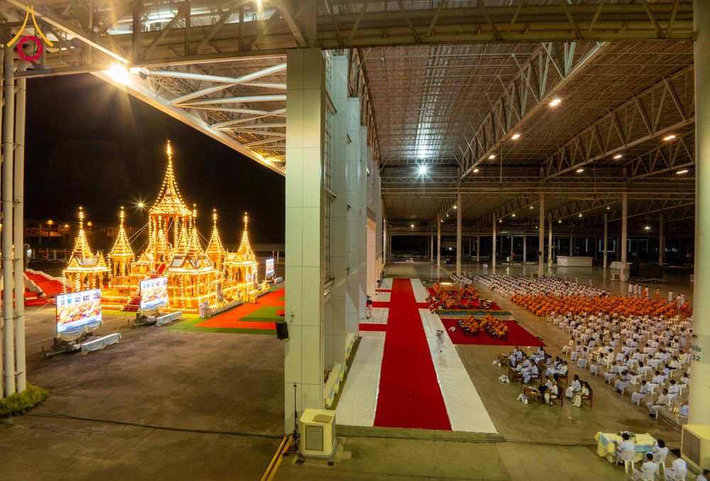 ภาพ No.316683:วันอาทิตย์ที่ 29 มีนาคม พ.ศ. 2569 พิธีทอดผ้าบังสุกุลและพิธีชำระร่าง โยมพ่อณรงค์ จินตมากุล  สิริอายุ 99 ปี 11 เดือน โยมบิดา พระครูปลัดรัตนวีรวัฒน์ (รังสฤษดิ์ อิทฺธิจินตโก) ที่ปรึกษาเจ้าคณะจังหวัดปทุมธานี เจ้าอาวาสวัดพระธรรมกาย  ณ ฌาปนสถานชั่วคราว ทางเข้า 