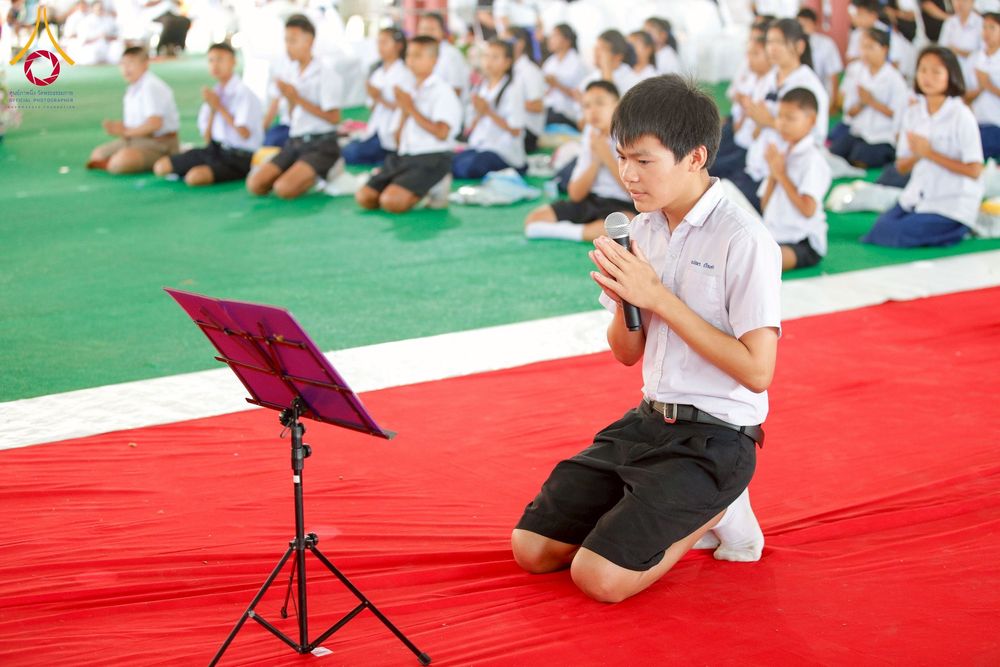 ภาพ No.266767:วันที่ 5 พฤศจิกายน พ.ศ. 2568 รวมพลังเด็กดี V-Star ผู้นำฟื้นฟูศีลธรรมโลก ณ พุทธอุทยานนานาชาติ จังหวัดหนองคาย