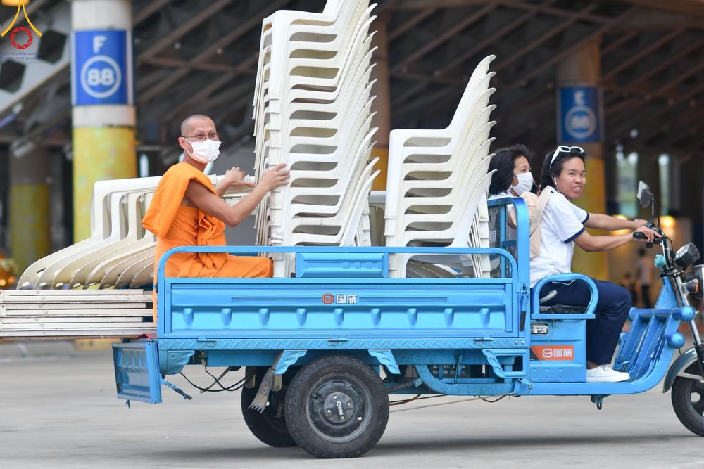 ภาพ No.122421:V.23 อีกนิด การเตรียมงาน เก็บงาน การรับบุญของเจ้าหน้าที่หน่วยงานต่างๆ เพื่อโครงการธรรมยาตรา ปีที่ 12 ระหว่างวันที่ 2 - 31 มกราคม พ.ศ. 2567