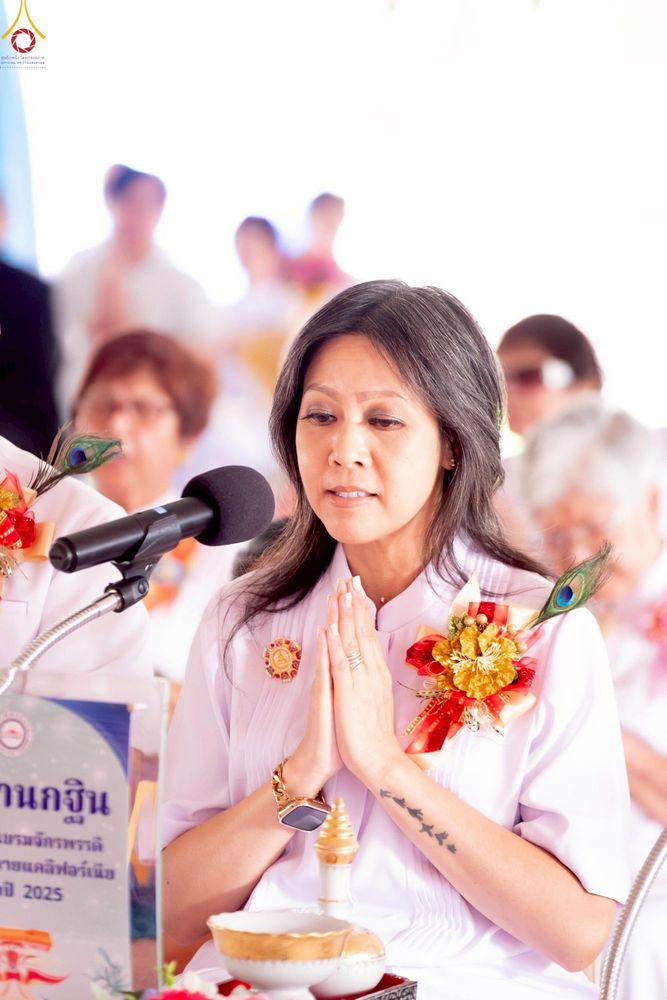 ภาพ No.259339:วันอาทิตย์ที่ 12 ตุลาคม พ.ศ. 2568 พิธีทอดกฐินบรมจักรพรรดิ สร้างอุโบสถ 82 ปี บูชาธรรมหลวงพ่อธัมมชโย ณ วัดพระธรรมกายแคลิฟอร์เนีย ประเทศสหรัฐอเมริกา 