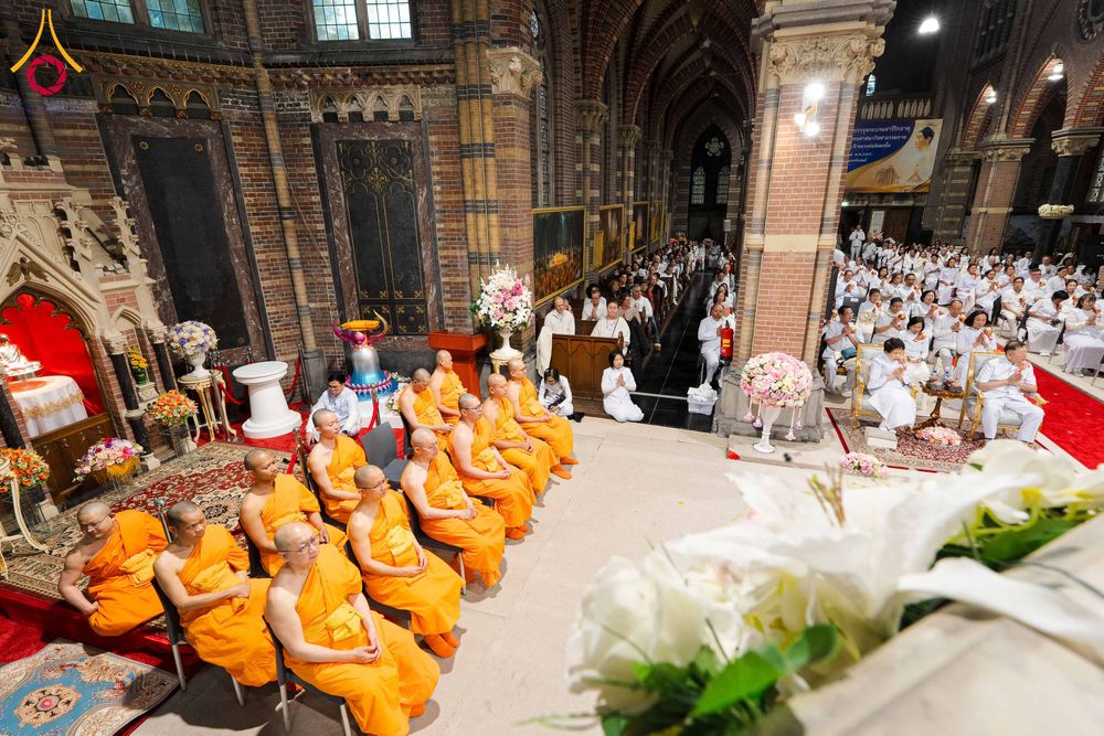 ภาพ No.329730:วันที่ 16 พฤษภาคม พ.ศ.2569 พิธีประดิษฐานพระประธาน และบรรจุพระบรมสารีริกธาตุ เนเธอร์เเลนด์