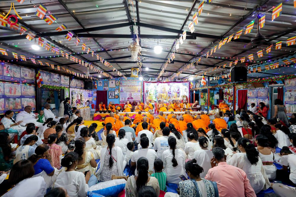 ภาพ No.348696:วันที่ 5–6 กันยายน พ.ศ. 2569 ทำบุญ เนื่องในวาระอันเป็นมงคล ครบรอบ 2 ปี แห่งการละสังขารของ พระมหาเถระผู้เจริญ พระโชติรัตนะ มหาเถระ (Most Ven. Jyotiratna Mahathero) ณ นาลันทาวิปัสสนาเคนทรามุมไบ ประเทศอินเดีย