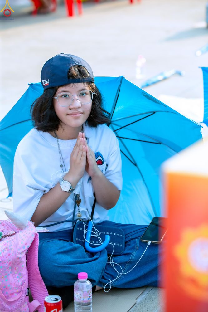 ภาพ No.324698:วันที่ 22 เมษายน พ.ศ.2569 (วันคุ้มครองโลก) บรรยากาศสาธุชน ในงานถวายมหาสังฆทาน 40,000 กว่าวัดทั่วประเทศ ณ ลานธรรม วัดพระธรรมกาย